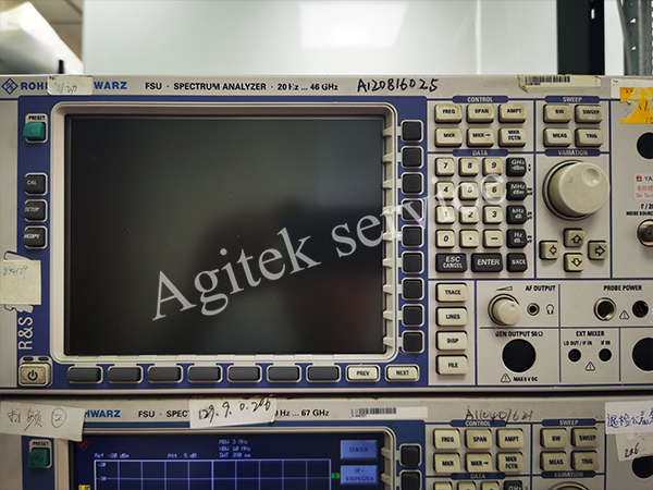 罗德与施瓦茨R&S FSU46频谱仪不开机维修案例