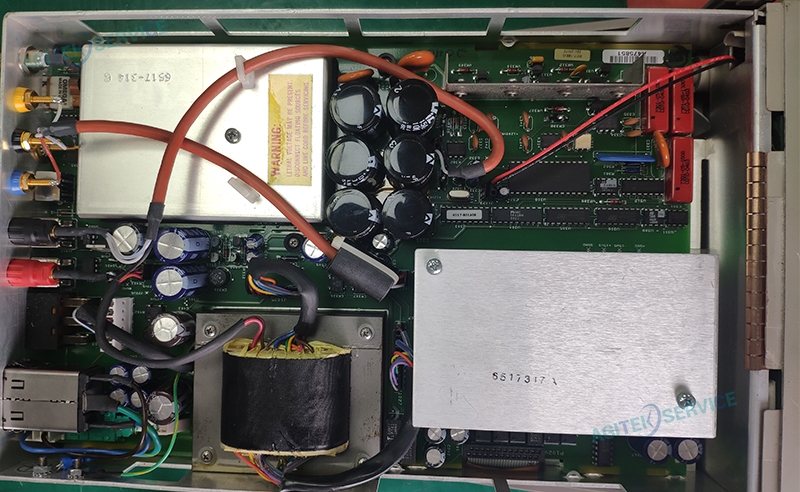 吉时利静电计6517A电源输出键失灵维修