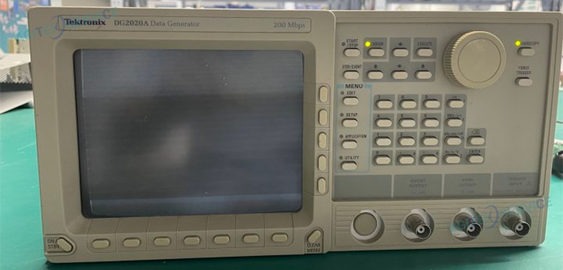泰克信号分析仪DG2020A开机白屏维修